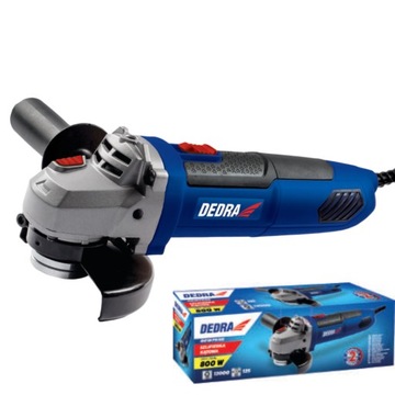 SZLIFIERKA KĄTOWA DEDRA 125 / 22,2 MM 800W 230V