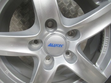 4× DISK HLINÍK ALUTEC 7.5" X 17" 5X120 ET 55