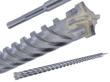 WIERTŁO SDS PLUS 10 X 800 MM do betonu zbrojonego
