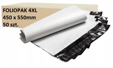Foliopaki foliopak kurierskie 4XL 450x550 50szt