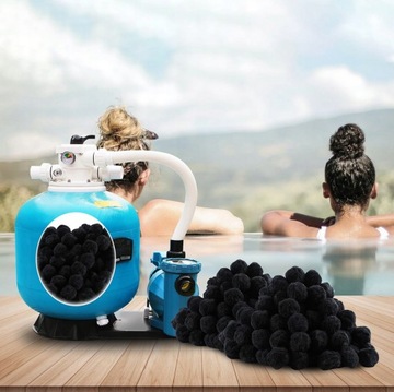 ФИЛЬТРУЮЩИЕ ШАРИКИ ACTIV ДЛЯ ПЕСОЧНОГО НАСОСА ДЛЯ БАССЕЙНА 700 г НАБОР 160 шт.