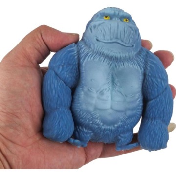 АНТИСТРЕССОВОЕ СЕНСОРНОЕ ПРИКОСНОВЕНИЕ, БОЛЬШАЯ ОБЕЗЬЯНА ГОРИЛЛА, РАСТЯЖАЕМАЯ, МЯГКАЯ РЕЗИНА