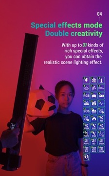 Lampa LED Yongnuo YN660LED RGB WB 2000 K - 9900 K