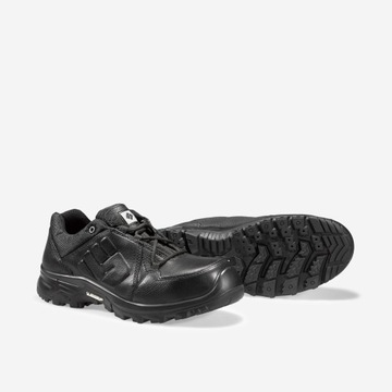 ЧЕРНЫЕ КОЖАНЫЕ ТУФЛИ ДЛЯ РАБОТЫ OHS MICHELIN S3 HRO SRC PIT STOP РАЗМЕР 41