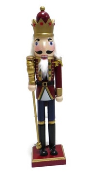 FIGURKA DZIADEK DO ORZECHÓW KRÓL 38 cm