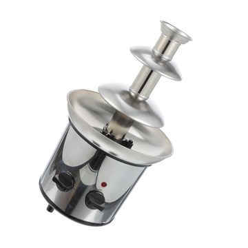 Ogrzewanie maszyny do czekoladowego fondue na ceremonię ślubną