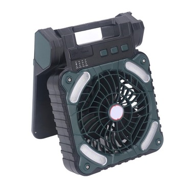 Портативный солнечный вентилятор со светодиодной подсветкой, аккумулятор 10000 мАч DS