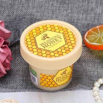 120 г Маска для рук с молоком и медом, отшелушивающий воск
