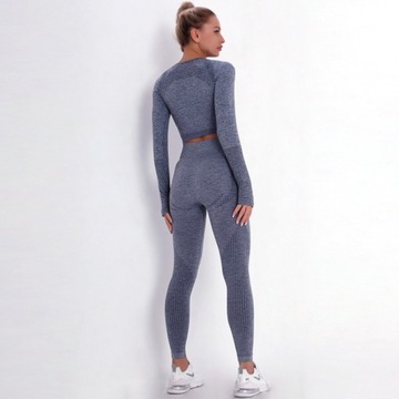 Топ бесшовные леггинсы для фитнеса SPORT SET S