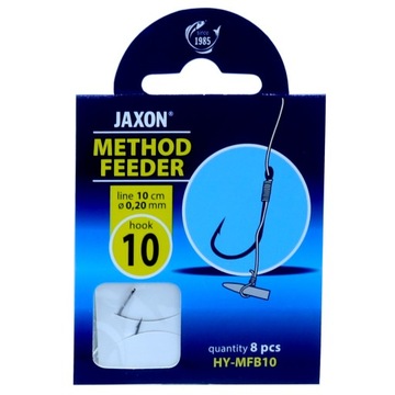Haczyki METHOD FEEDER 8szt. JAXON przypon QUICK 10