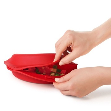 Naczynie do przygotowania omletu w mikrofalówce