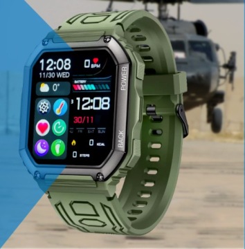 Мужские часы SMARTWATCH Rubicon ЗВОНКИ ШАГИ SMS