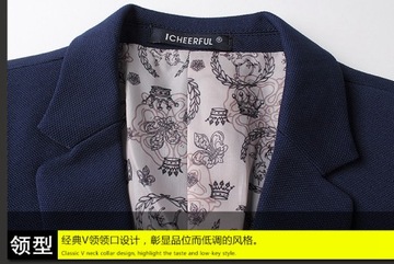 ПОВСЕДНЕВНАЯ МОДНАЯ МУЖСКАЯ БИЗНЕС-КУРТКА SLIM STYLEc