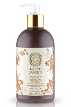 Natura Siberica Mydło do rąk,Ziołowy, Kwiatowy naturalne ekstrakty 500 ml