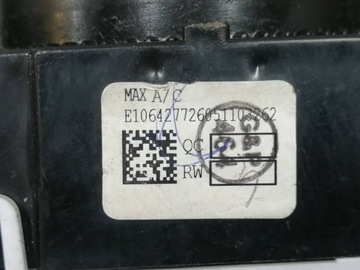 FORD FIESTA MK7 PANEL KLIMATIZACE