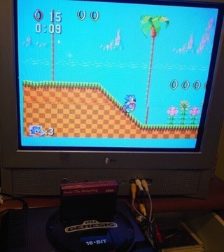 Системный адаптер SMS MD Master Mega Drive Power Base