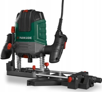 FREZARKA GÓRNOWRZECIONOWA PARKSIDE POF 1200 D3 1200W +6 FREZÓW +AKCESORIA