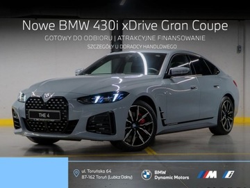 BMW Seria 4 G22-23-26 Coupe 2.0 430i 245KM 2025 BMW Seria 4 30i xDrive Gran Coupe 245 KM - Gotowy do Odbioru - Kamera 360