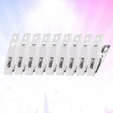 50 szt. Zacisk ze stali nierdzewnej Wiatroodporny spinacz do bielizny S