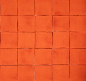 Zestaw płytek pomarańczowych jednokolorowych 30 sztuk - Naranja Deslavado