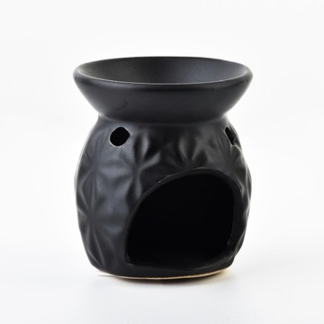 ЧЕРНЫЙ ВОСКОВОЙ КАМИН ДЛЯ АРОМАТИЧЕСКИХ МАСЕЛ