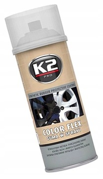 A1R97 K2 COLOR FLEX CLEAR GUMA W SPRAYU BEZBARWNA