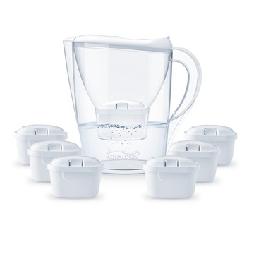 DZBANEK FILTRUJĄCY AQUALOGIS 6 FILTRY PURE+ MAXTRA