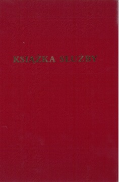 KSIĄŻKA SŁUŻBY A-106
