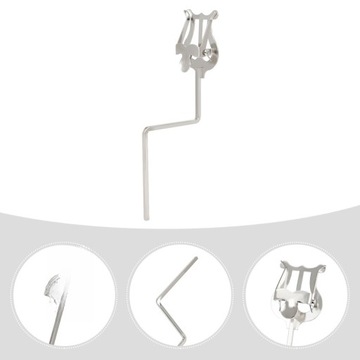 1 PC FOLDER MUZYCZNY NA SAKSOFON MUZYCZNY CLAMP MUZYCZNY KLIP DO MUZYKI IRON MUSIC CLA