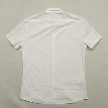 HUGO BOSS Red Extra Slim Fit biała męska koszula XL