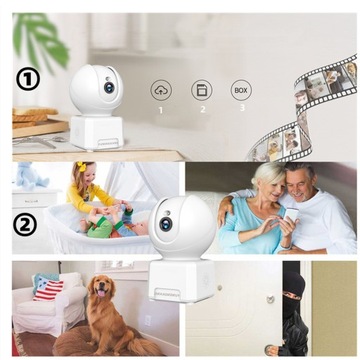 KAMERA WiFi Obrotowa IP Wifi Full HD CCTV kamery M210