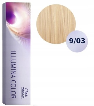 WELLA ILLUMINA COLOR 60 ml farba do włosów Nr 9/03