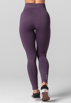 Фиолетовые женские спортивные леггинсы для фитнеса S
