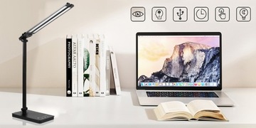 ДВОЙНАЯ USB-СВЕТОДИОДНАЯ НАСТОЛЬНАЯ ЛАМПА ШКОЛЬНАЯ ЛАМПА ДЛЯ ЧЕРТЕЖА