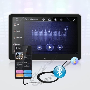 ЭКРАН МОНИТОРА 10,1-дюймовый ПОДГОЛОВНИК MP5 FM USB BLUETOOTH ЗЕРКАЛО СОЕДИНЕНИЕ