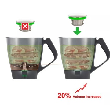 Крышка ножа, колпачок, стопор, крышка ножа Thermomix Vorwerk TM6 TM Friend