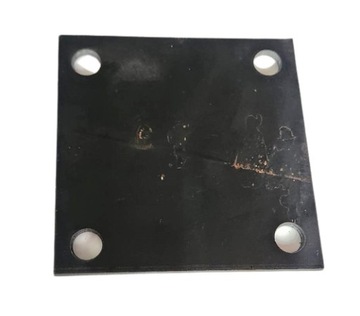 BLACHA MARKA MONTAŻOWA 3mm 10x10cm podstawa stal