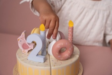 Торт «Маленький голландский» на день рождения Розовый FSC