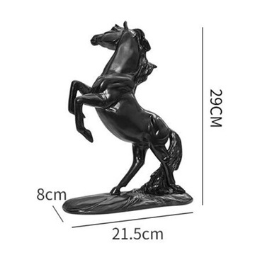 Statua konia Figurka na biurko Ozdoby w kształcie konia do wystroju jadalni