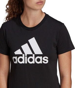 KOSZULKA DAMSKA ADIDAS ESSENTIALS REGULAR T-SHIRT CZARNA GL0722 r L