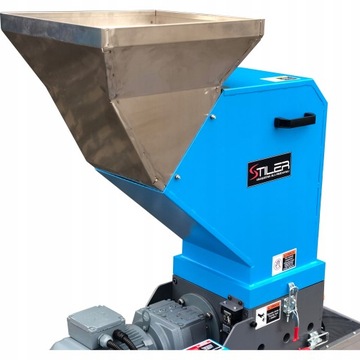 GRANULATOR MŁYN DO PLASTIKU / ELEKTRONIKI STILER 1,5kW WOLNOOBROTOWY