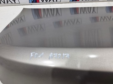 BMW 7 F01 VÍKO KUFRU KUFRU ZADNÍ A72 KASCHMIRSILBER