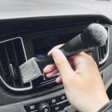 ЩЕТКА ДЛЯ ДЕТАЙЛИНГА 2в1 ДЛЯ АВТОМОЙКИ ЧИСТКА АВТОМОБИЛЯ