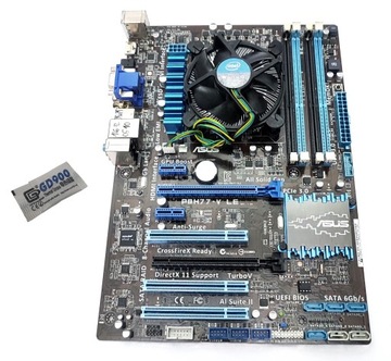 Płyta główna Asus P8H77-V LE REV.1.04, DDR3, s1155, Gen2/3 + pasta