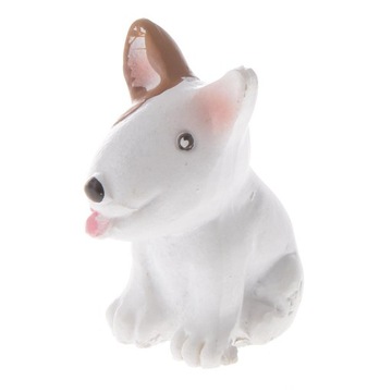 Miniaturowy domek dla lalek Bull Terrier Fairy Garden