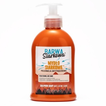 BARWA SIARKOWA MYDŁO SIARKOWE W PŁYNIE 300ML