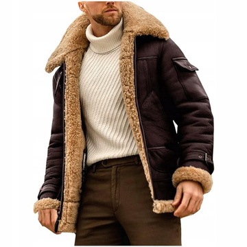 KURTKA MĘSKA ZIMOWA AIR FORCE PILOTKA PARKA S-5XL