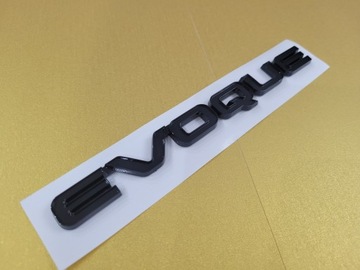 Эмблема EVOQUE Черная глянцевая