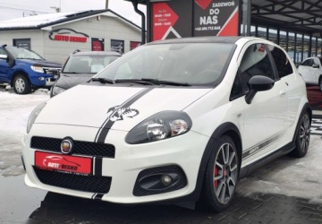 Fiat Punto Grande Punto Hatchback 5d 1.4 T-Jet 16V 155KM 2009 Fiat Punto Fiat Punto III ABARTH Piekny Niski ORYG 100 PRZEBIEG 1.4, zdjęcie 12