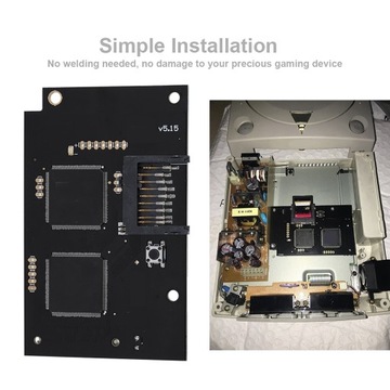 Часть платы моделирования оптического привода GDEMU